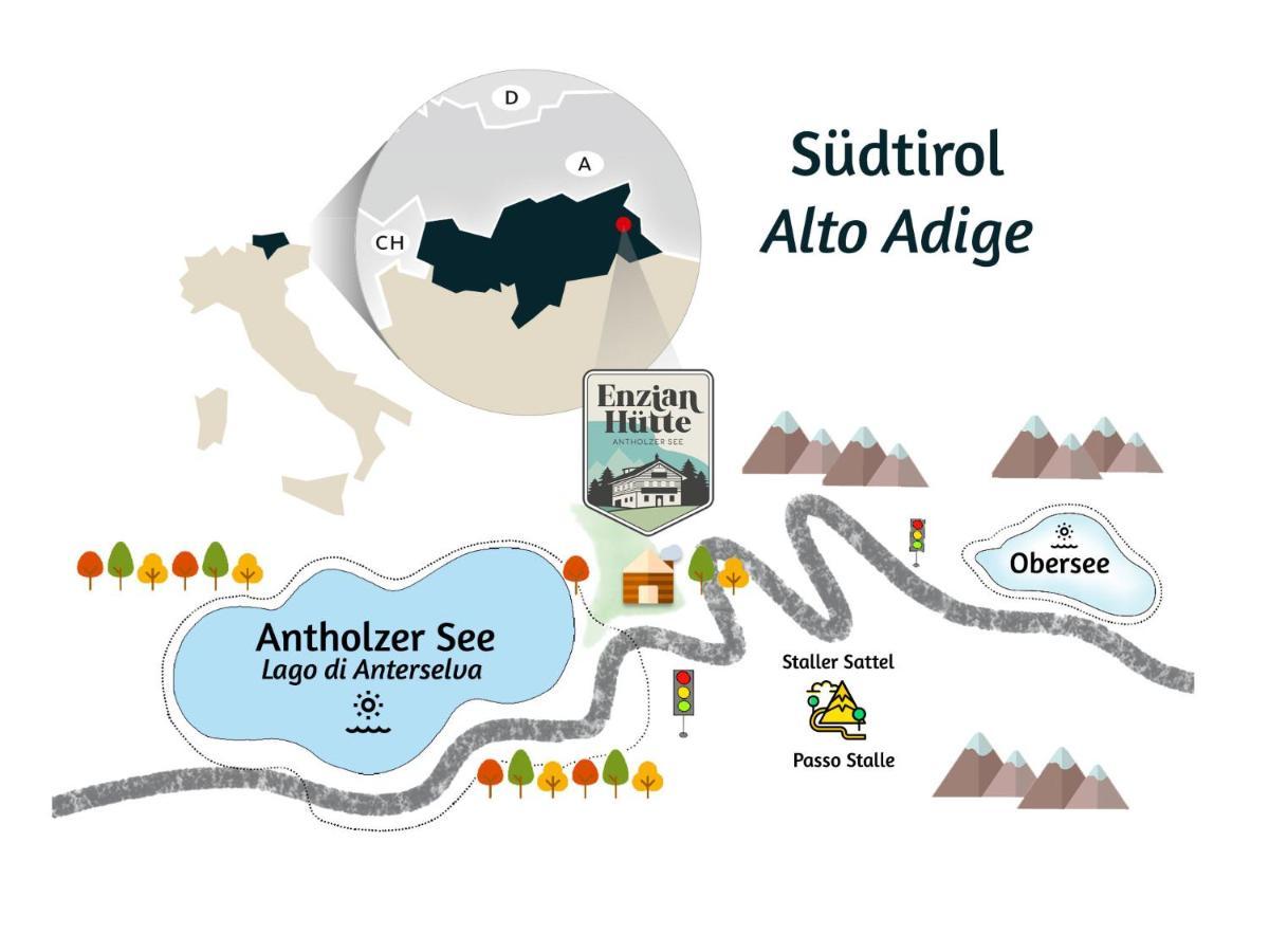 Enzianhuette Villa San Giuseppe in Anterselva Ngoại thất bức ảnh